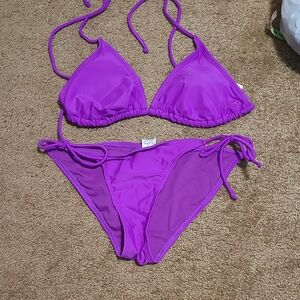 OP Brand Vibrant Purple Bikini Set